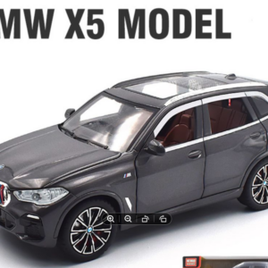 1:28 BMW X5 SUV Simulation Diecast Metal Alloy Model Car Sound Light Pull Back Collection Toy