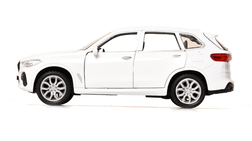 1:28 BMW X5 SUV Simulation Diecast Metal Alloy Model Car Sound Light Pull Back Collection Toy
