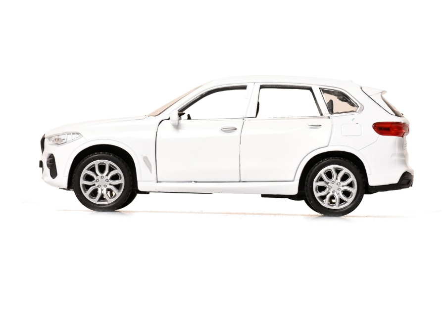 1:28 BMW X5 SUV Simulation Diecast Metal Alloy Model Car Sound Light Pull Back Collection Toy